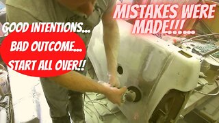 Rusty Pickup Truck Box Revival Part 7 Wrong Way Happens