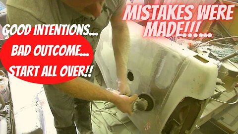 Rusty Pickup Truck Box Revival Part 7 Wrong Way Happens