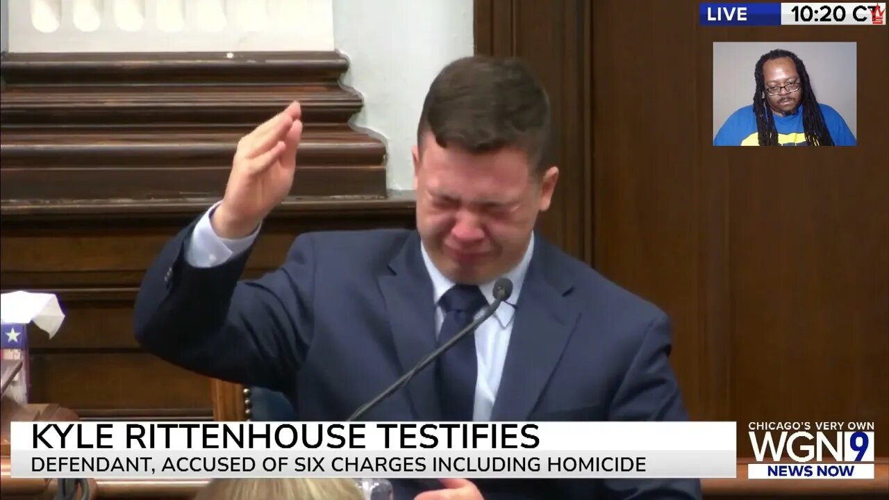 Kyle Rittenhouse Breaks Down In Tears Testifying On Fatal Wisconsin Shooting!