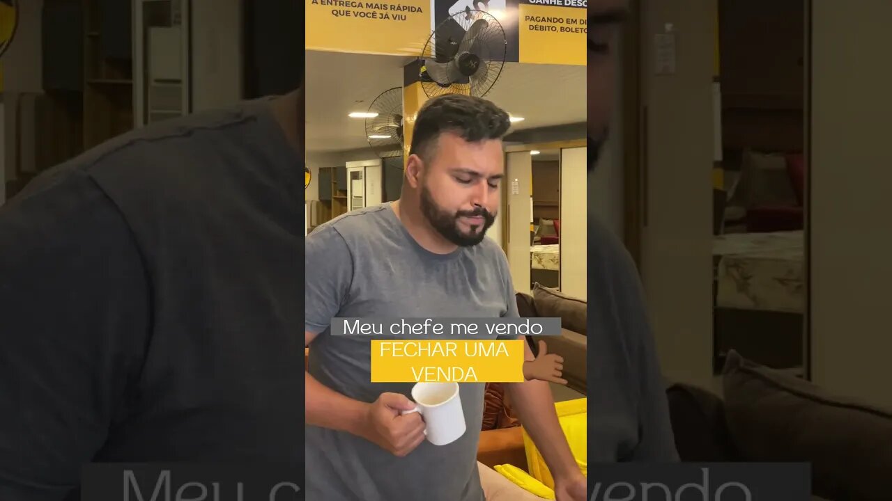 Quando o chefe chega no sapatinho para observando o atendimento 👀