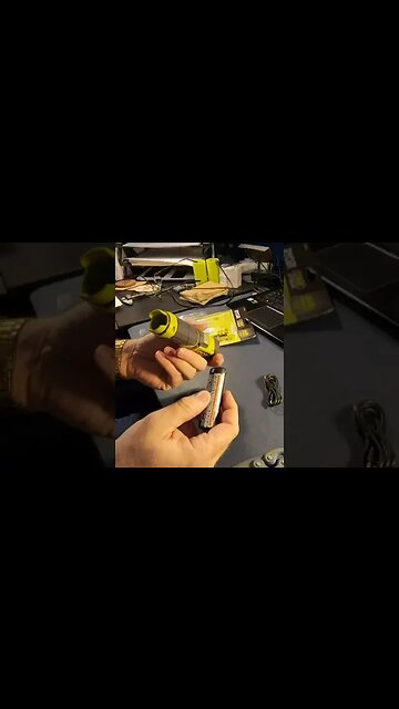 New Flashlight! | RYOBI FVL51K 4V USB Lithium Flashlight | #Shorts | 2023/003