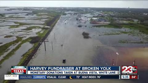 The Broken Yolk Cafe hosts fundraiser to help those stuck in shelters because of Hurricane Harvey