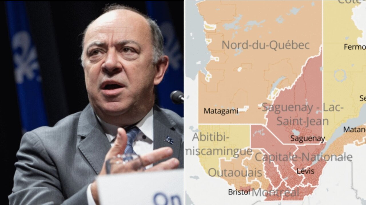 La carte des zones au Québec a changé et c'est vraiment plus facile à démêler