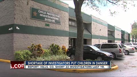 Shortage of Child Protection Investigators puts children in danger