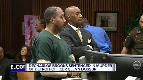 Man sentenced to up to 60 years in prison for death of Detroit Police Officer Glenn Doss