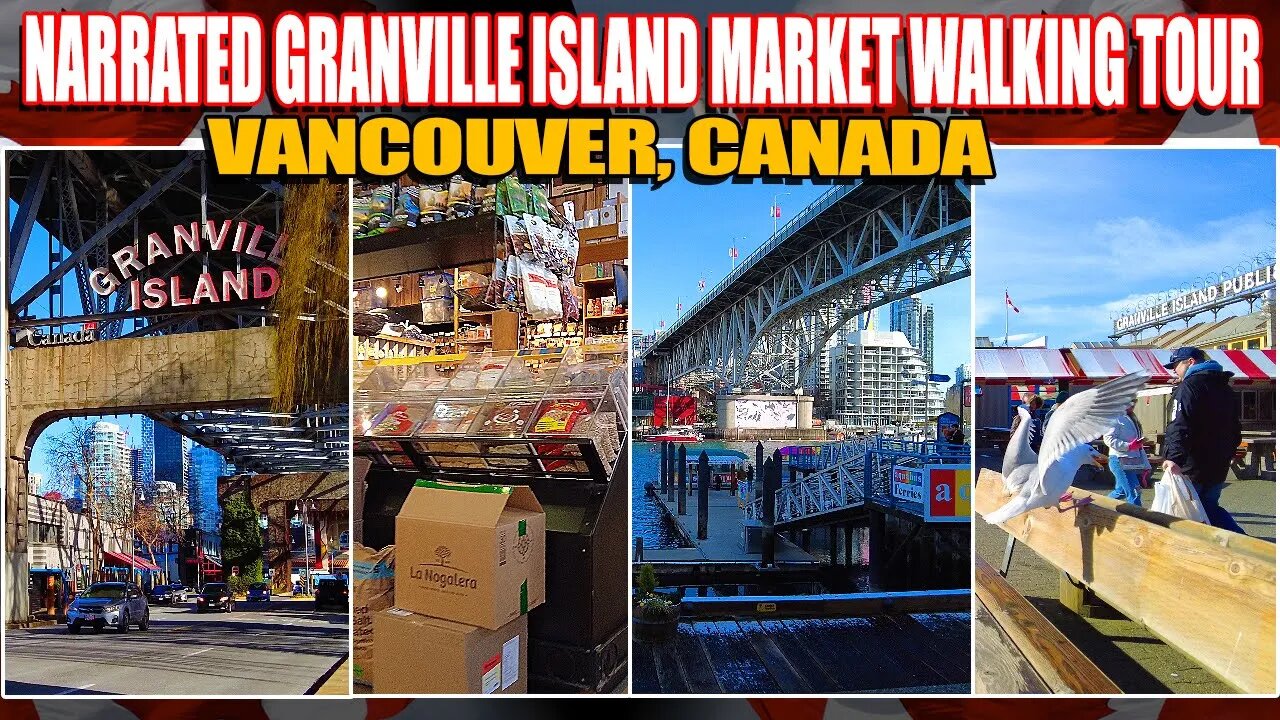 Granville Island Walking Tour: I Had An Awesome Walk To The Coolest Island In Vancouver, BC 🇨🇦