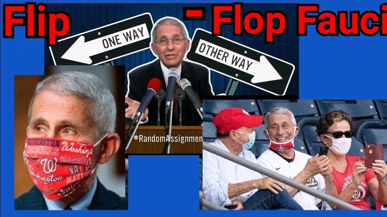 Let's check out "THE Science" - today with Flip Flop Fauci in the house