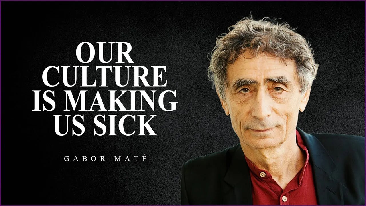 Illness Is A Normal Responce To A Toxic Society | Dr. Gabor Mate