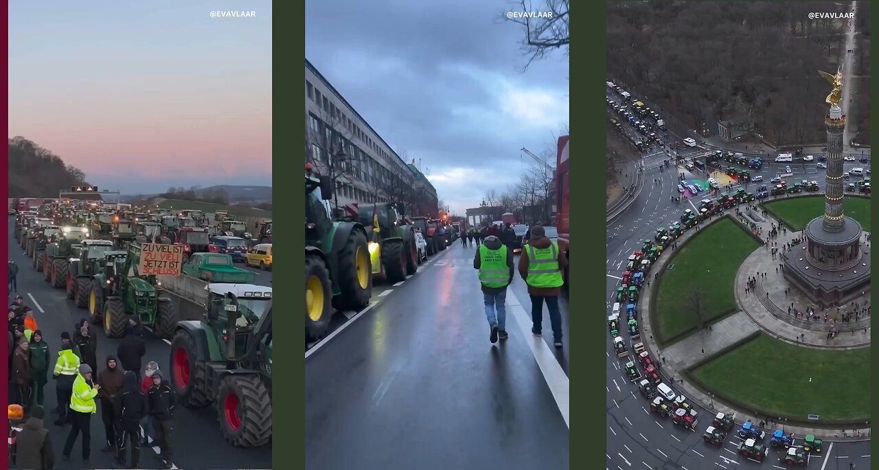 The farmers of Europe are the Vanguard of the Battle for Freedom Against Globalists