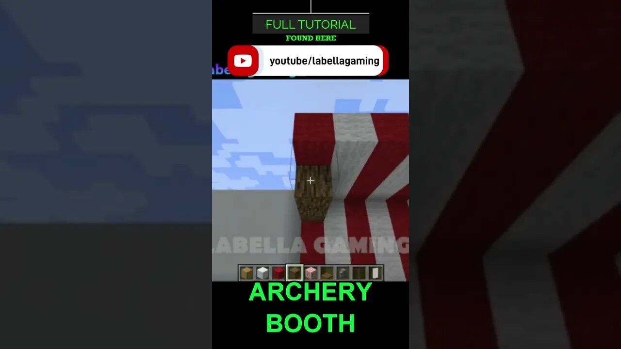 Minecraft: Archery Booth ( Carnival or Festival)