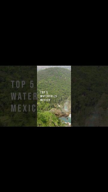 Our top 5 waterfalls in Mexico. #travel #mexico #waterfall #overland #rated #top5