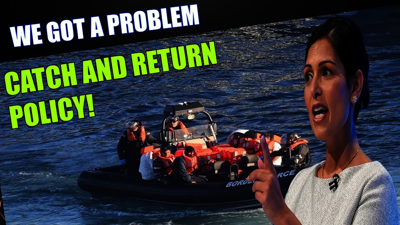 Priti Patel Calls For A Catch & Return Policy On Migrant Boats Crossing The Channel