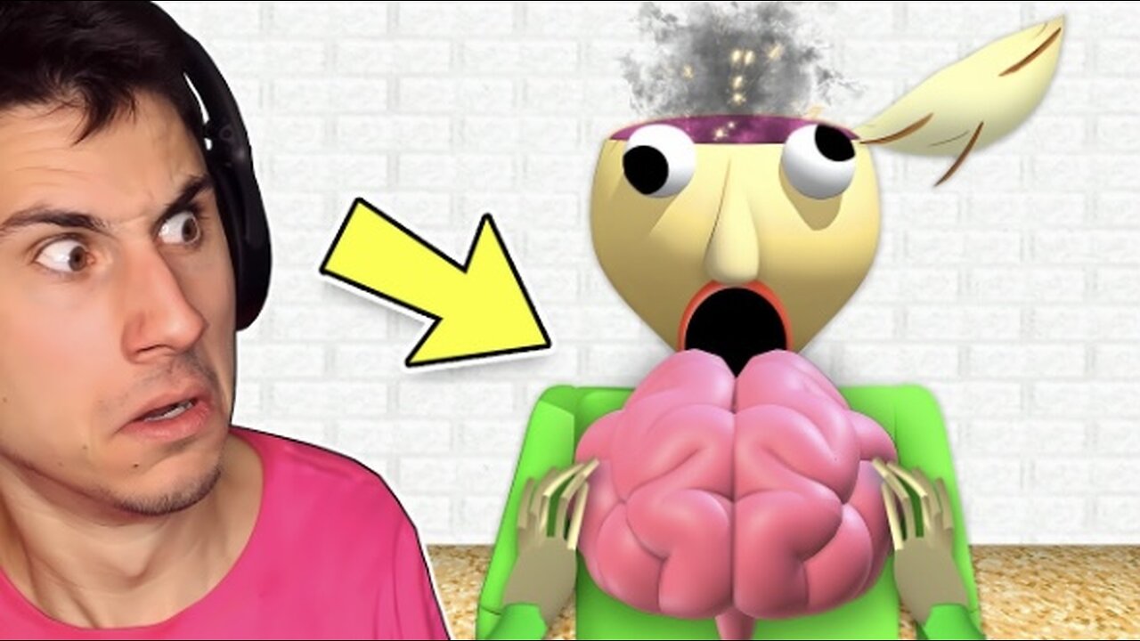 I STOLE BALDI'S BRAIN! | Baldi's Basics