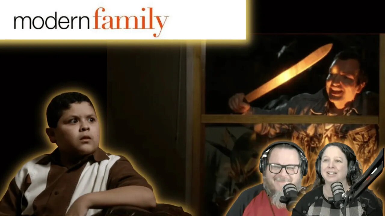 TRAVELS WITH SCOUT Modern Family S1 E21 (REACTION) Manny reacts to his first Horror Film