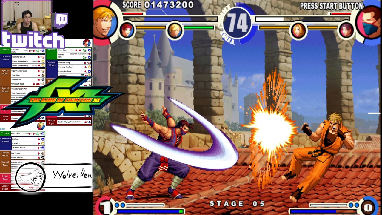 (PS2) King of Fighter XI - 04 - Art of Fighting Team - Lv 7... I have a plan