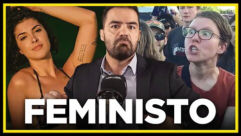 REACT: FEMINISTA TENTA CONVENCER ARTHUR MAMÃE FALEI (E CONSEGUE) | Cortes do @MBLiveTV