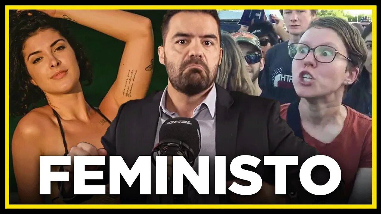 REACT: FEMINISTA TENTA CONVENCER ARTHUR MAMÃE FALEI (E CONSEGUE) | Cortes do @MBLiveTV