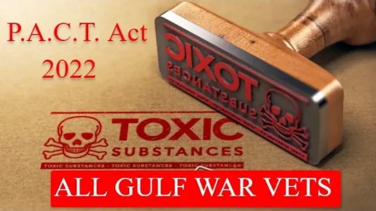 👉HUGE !!! Gulf War & Vietnam Vet Toxic Exposure Burn Pit Benefits via P.A.C.T. Act 2022 👈