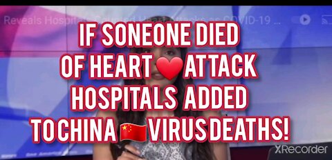 HEART ❤ATTACKS WERE COUNTED AS 🇨🇳VIRUS DEATHS