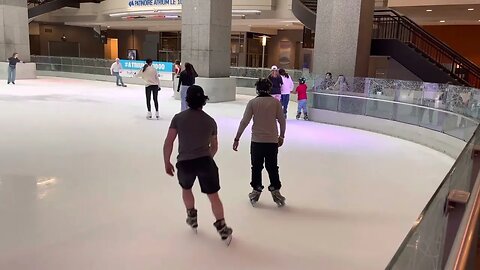 IceSkating 1000 le atrium Daddy day out with kids - 2