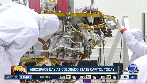 Aerospace day at the Colorado Capitol