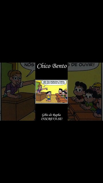 Historinha curta do Chico Bento | Gibis do Rapha #shorts