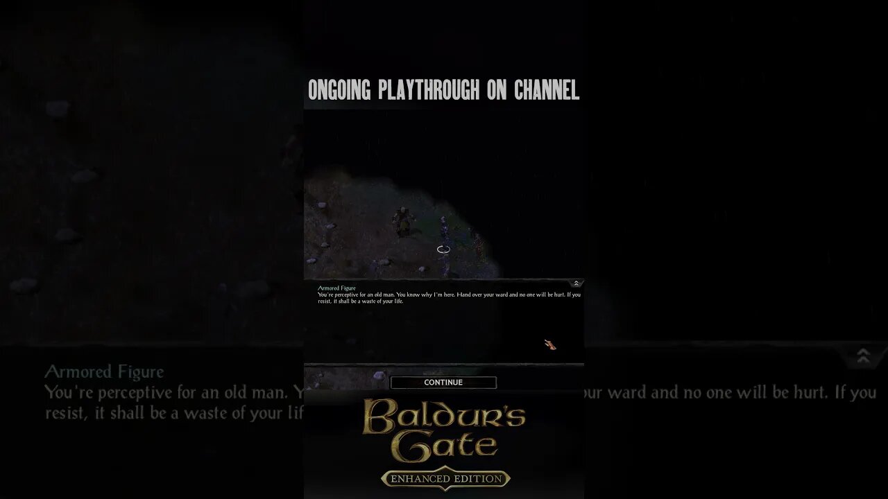 GORION'S WARD | Baldur's Gate: Ehanced Edition #baldursgate #baldursgateenhancededition #shorts