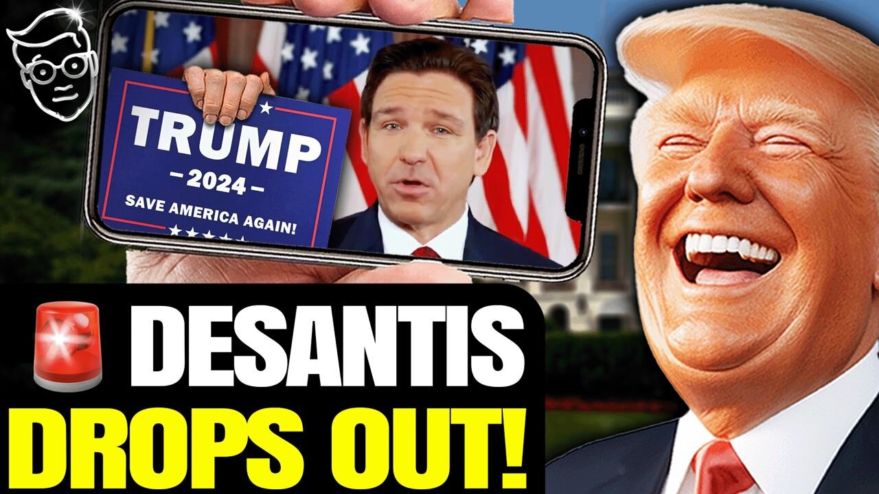 🚨 BREAKING: DeSantis DROPS OUT — Endorses TRUMP | Watch The Video 🔥 Total America First Victory