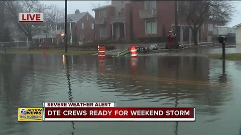 Flooding already reported on Jefferson in St. Clair Shores