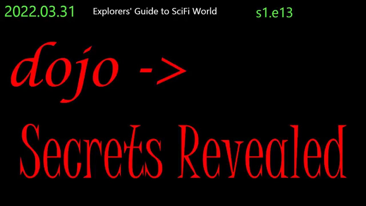dojo---->Secrets Revelead