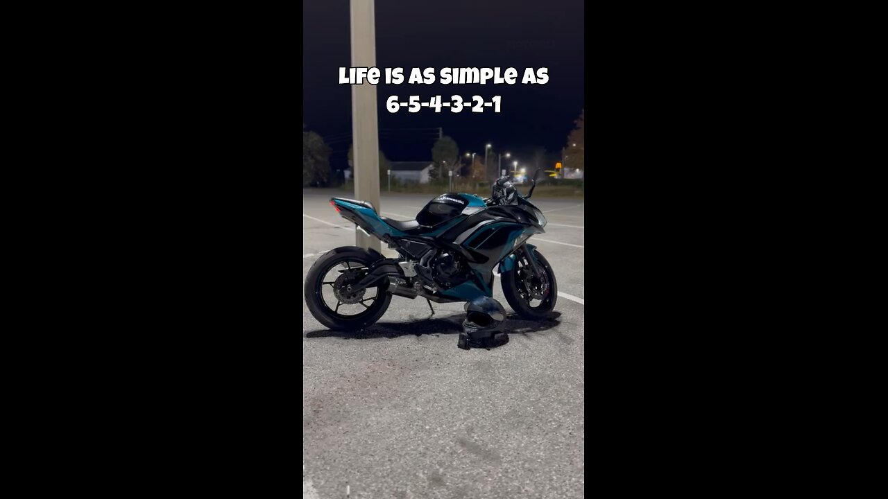 Life is as simple as counting down