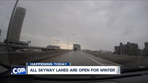 Good news, Buffalo: the skyway is back open!