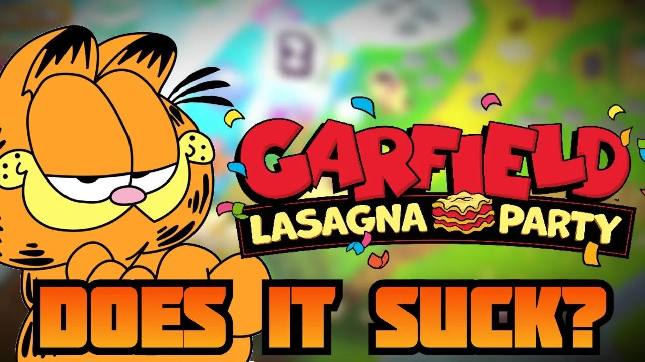 Best MARIO PARTY CLONE? Garfield Lasagna Party!