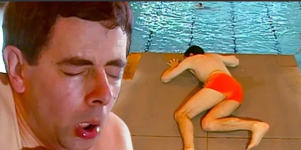 DIVE Mr. Bean ! | funny clips