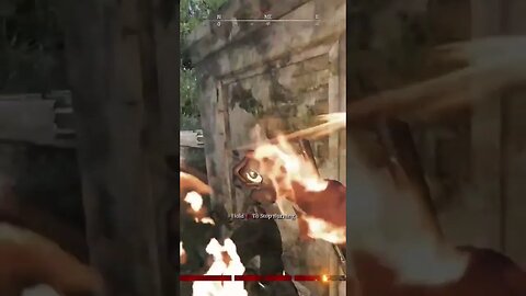 I got 3 more kills right after this. Watch the full video to see how 🤔#huntshowdown #shorts #funny