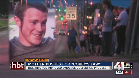 'Corey's Law' calls for improved evidence-collection process