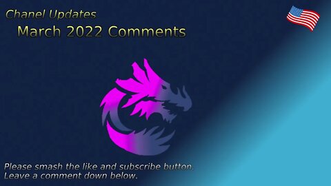 March 2022 Comments