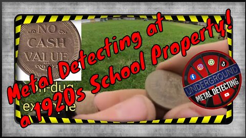 1920s School Grounds - Metal Detecting - Silver Jewelry and Coins Found!