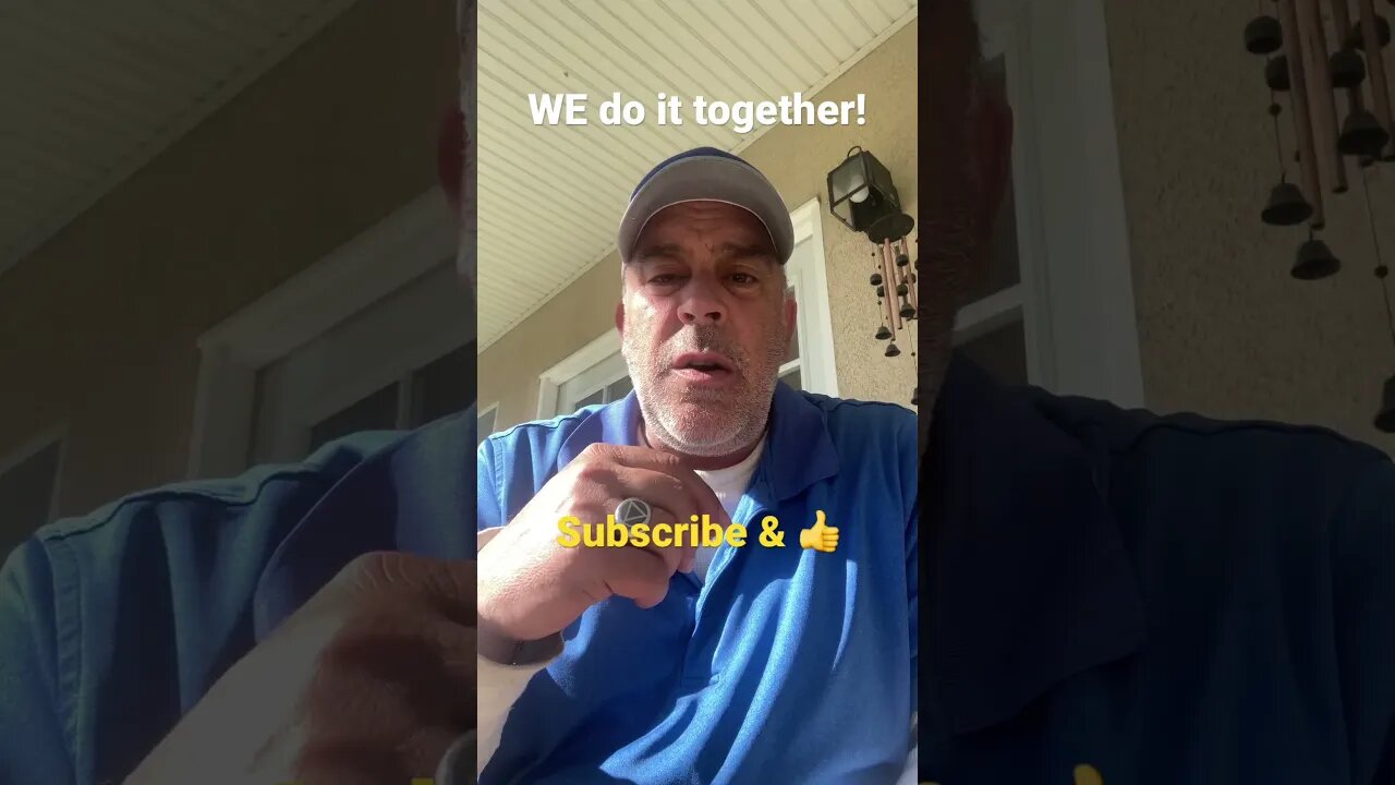 We do it together! #Sobriety #Recovery #AlcoholicsAnonymous #AASpeaker #BestAASpeaker #God #Love