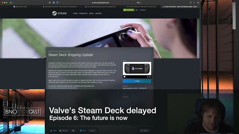 Valve's Steam Deck delayed