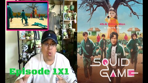 Squid Game 1X1 - Red Light-Green Light REACTION/REVIEW