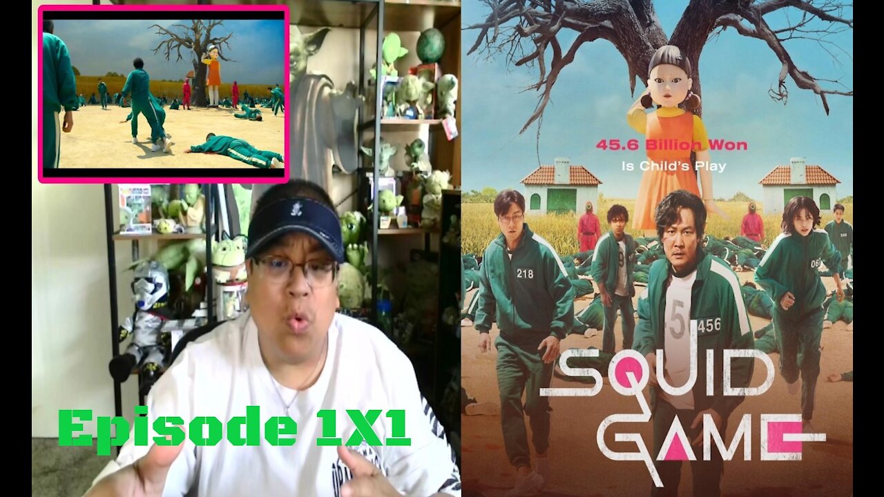 Squid Game 1X1 - Red Light-Green Light REACTION/REVIEW