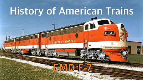 History of American Trains | EMD F-7