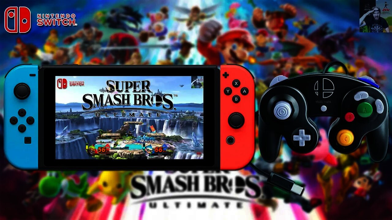 Super Smash Bros Ultimate Docked & Undocked Resolution Revealed + GameCube Adapter & Controller!