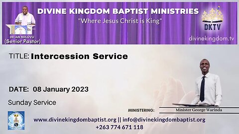 Intercession Service at Divine Kingdom Baptist Ministries (08/01/23)