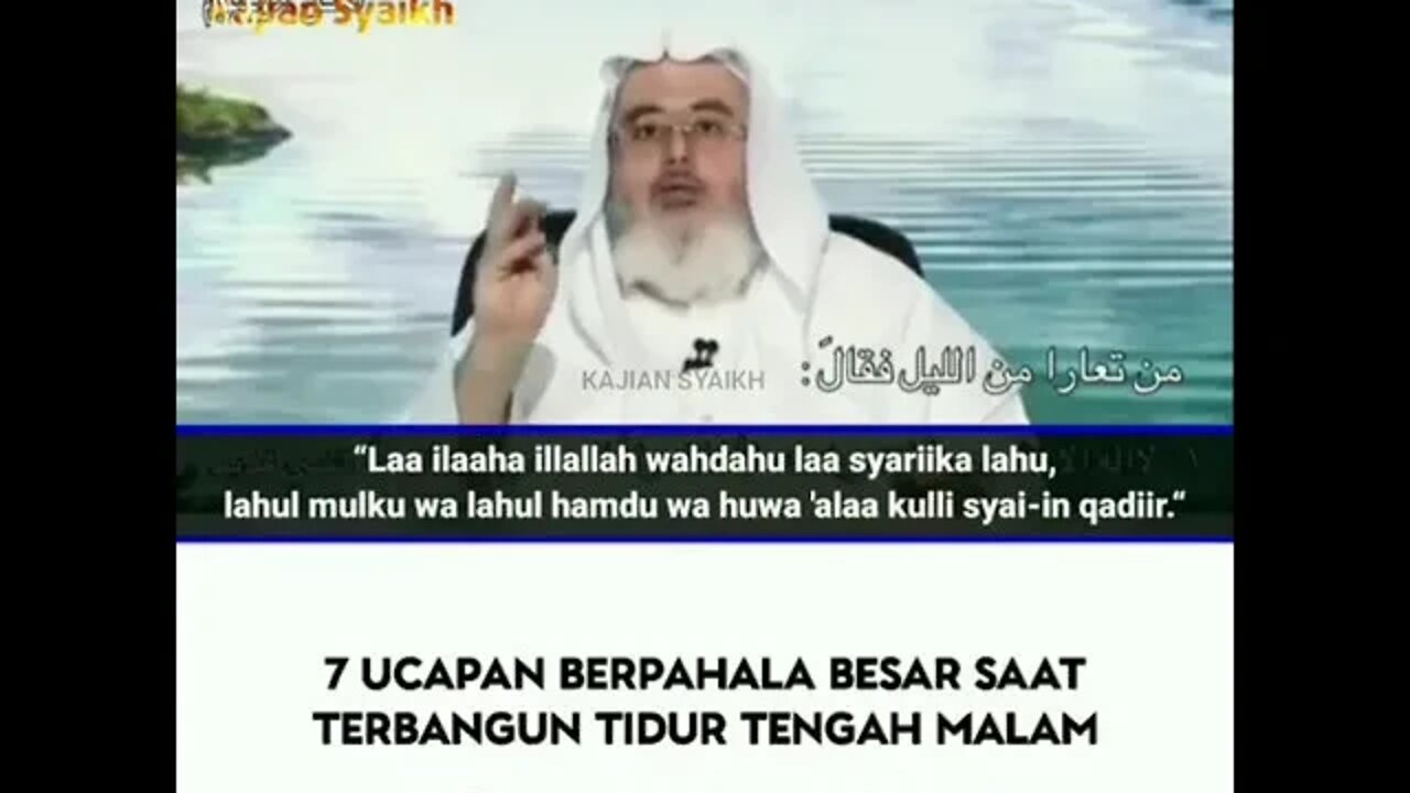 7 ucapan berpahala besar saat teebangun tidur tengah malam