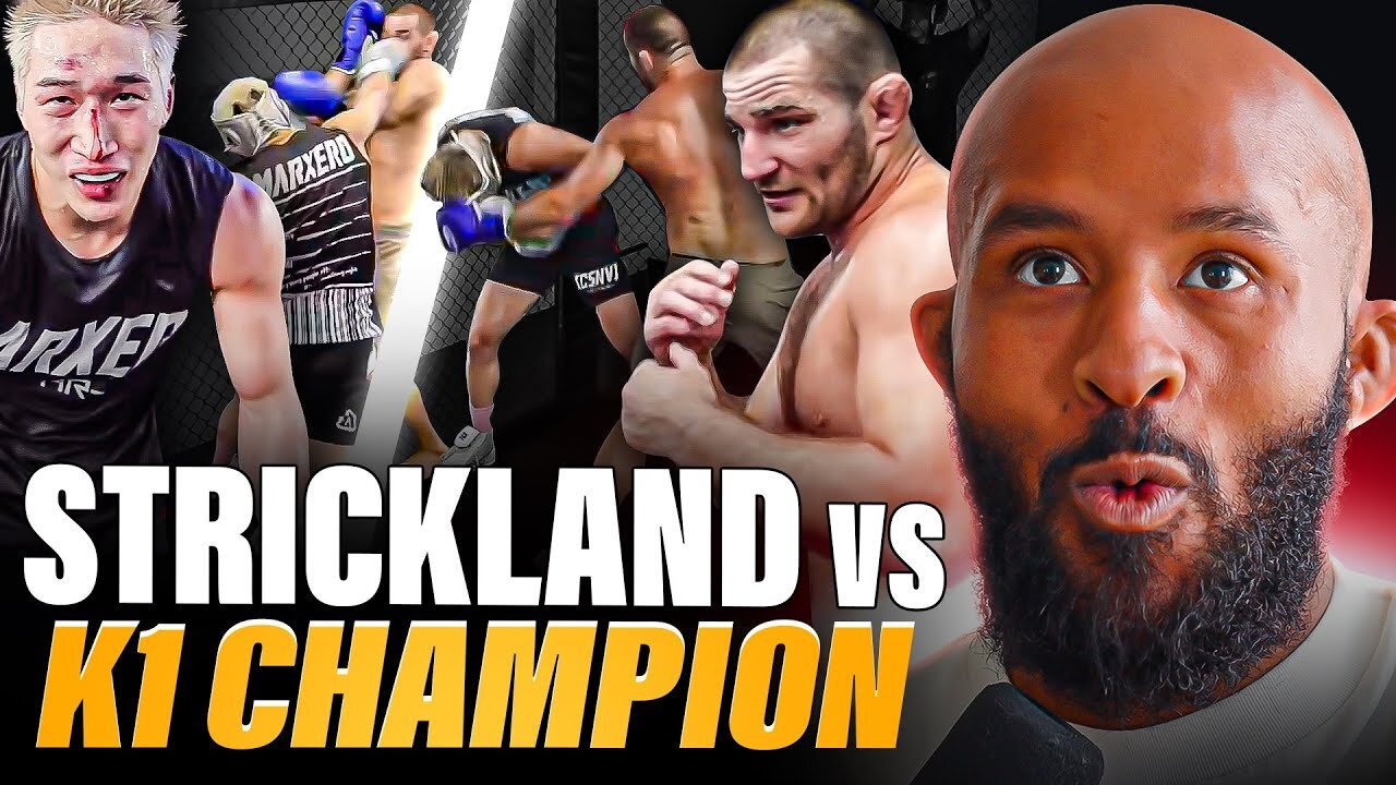 "Strickland Is SAVAGE!" | SEAN STRICKLAND vs KICKBOXING CHAMP SPARRING BREAKDOWN!