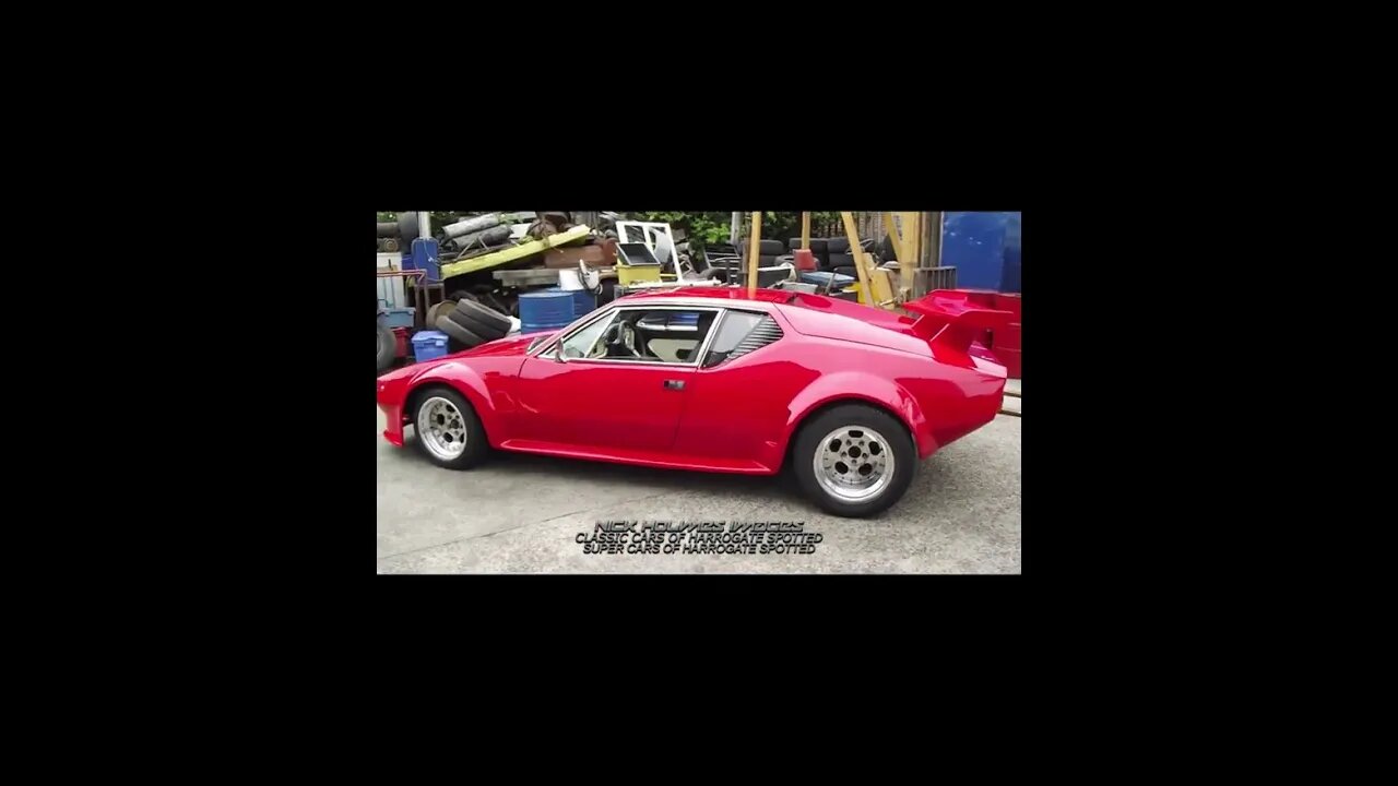 1973 DE TOMASO PANTERA V8 #SHORTS #SHORTSVIDEO #carshorts #shortsviral #SUPERCAR #CARSPOTTINGSHORTS