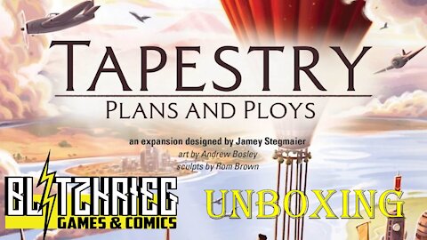 Tapestry: Plans And Ploys Unboxing Tapestry Expansion