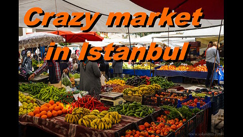 Crazy market in Istanbul